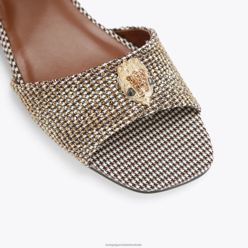 kinderen Kurt Geiger N206R481 Londen mini kensington sandaal goud | schoenen