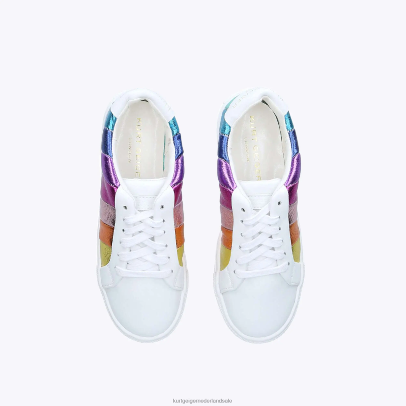 kinderen Kurt Geiger N206R182 London Kids Mini Lane-streep meerdere/andere | schoenen
