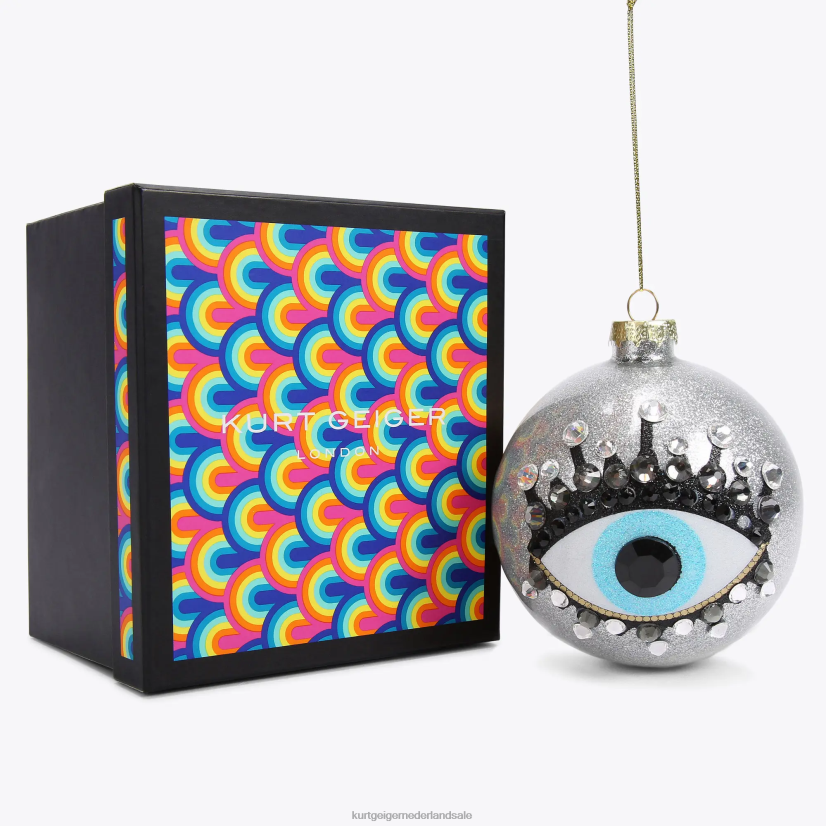 vrouwen Kurt Geiger N206R502 London Eye kerstversiering zilver | accessoires