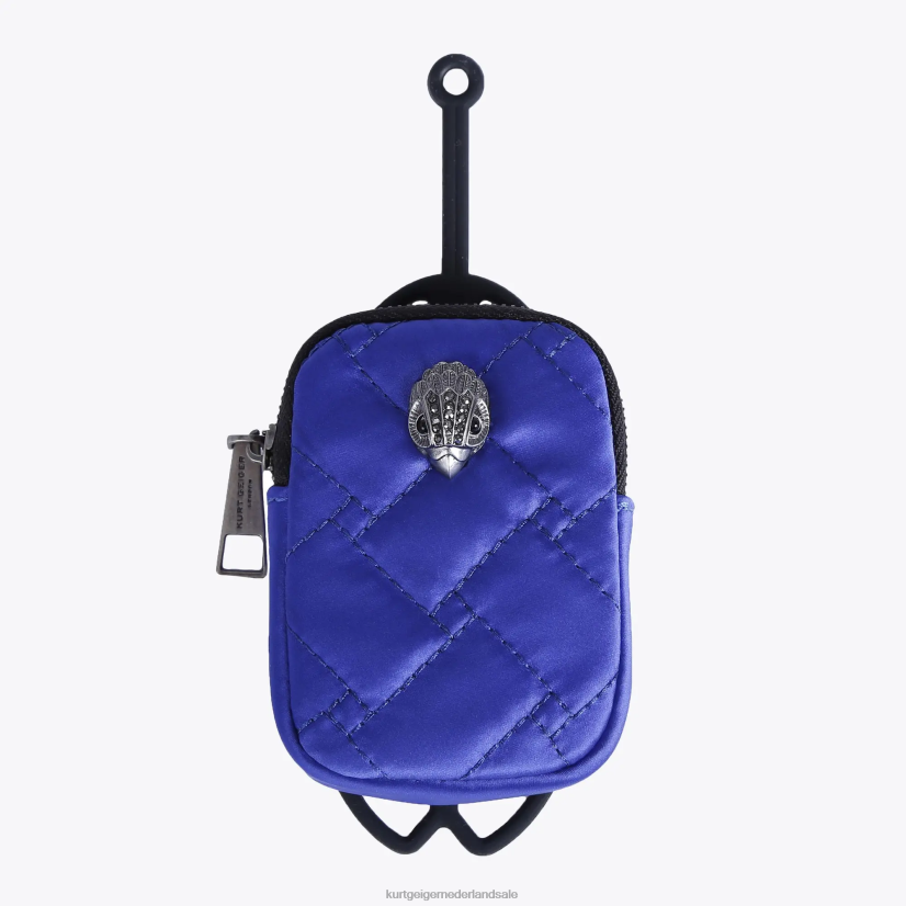 vrouwen Kurt Geiger N206R536 London Eagle telefoonhouder blauw | accessoires