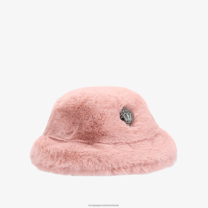 vrouwen Kurt Geiger N206R507 London Poppy vissershoed roze | accessoires