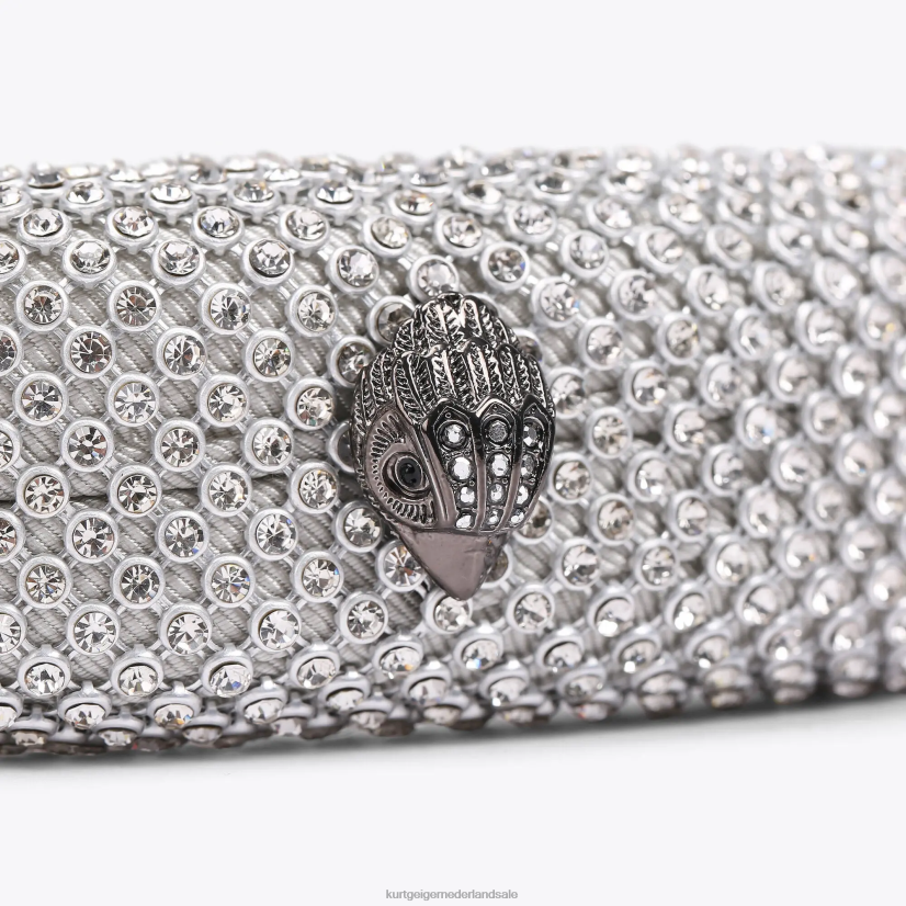 vrouwen Kurt Geiger N206R516 Londen kristallen hoofdband zilver | accessoires