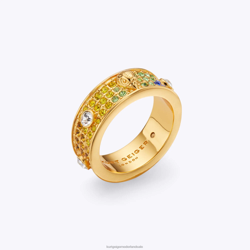 vrouwen Kurt Geiger N206R195 London Crystal metalen adelaarsring meerdere/andere | accessoires