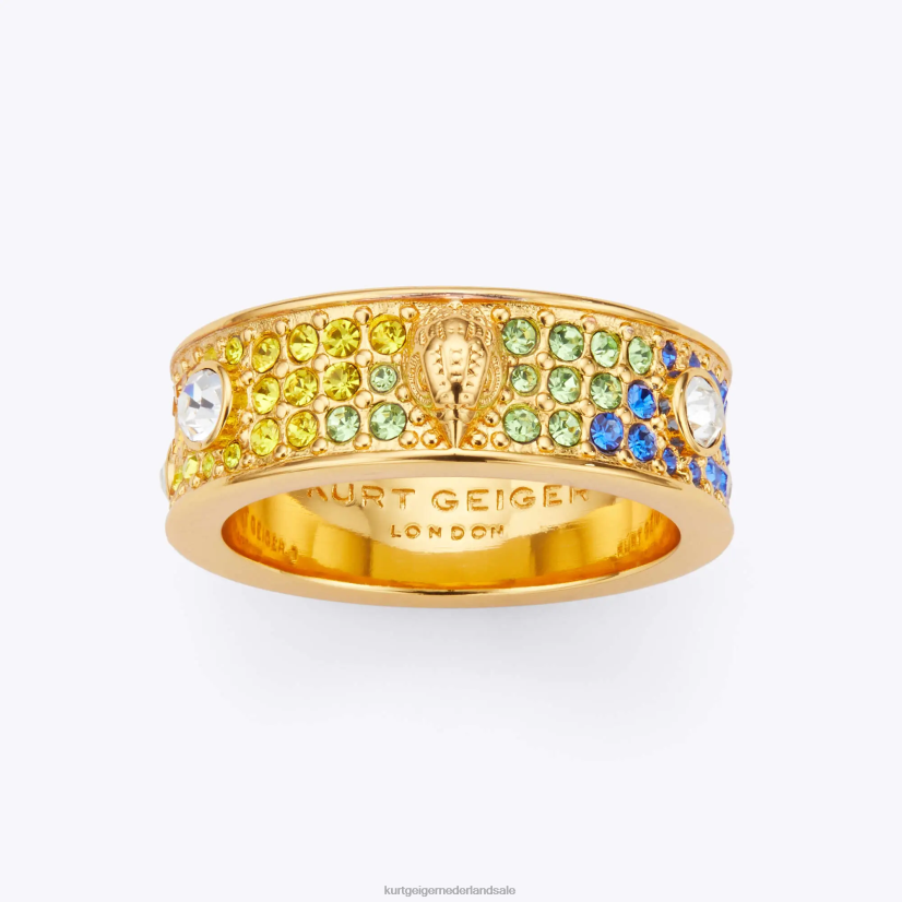 vrouwen Kurt Geiger N206R195 London Crystal metalen adelaarsring meerdere/andere | accessoires
