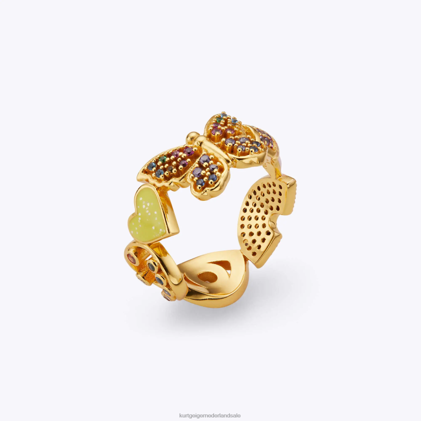 vrouwen Kurt Geiger N206R196 Londen multi-charme ring meerdere/andere | accessoires