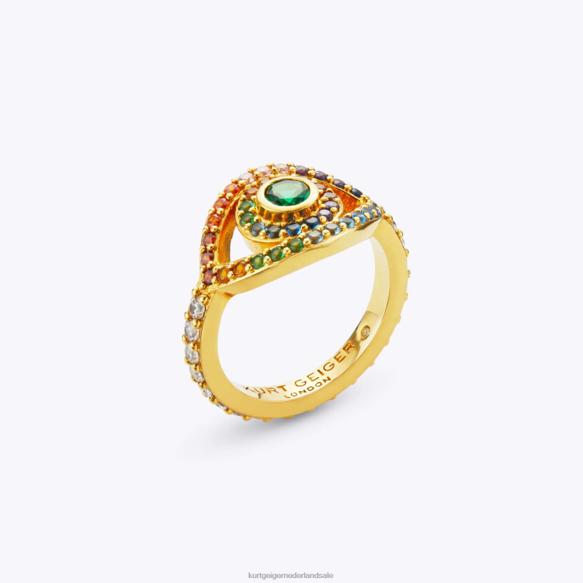 vrouwen Kurt Geiger N206R202 Londen boze oog solitaire ring meerdere/andere | accessoires