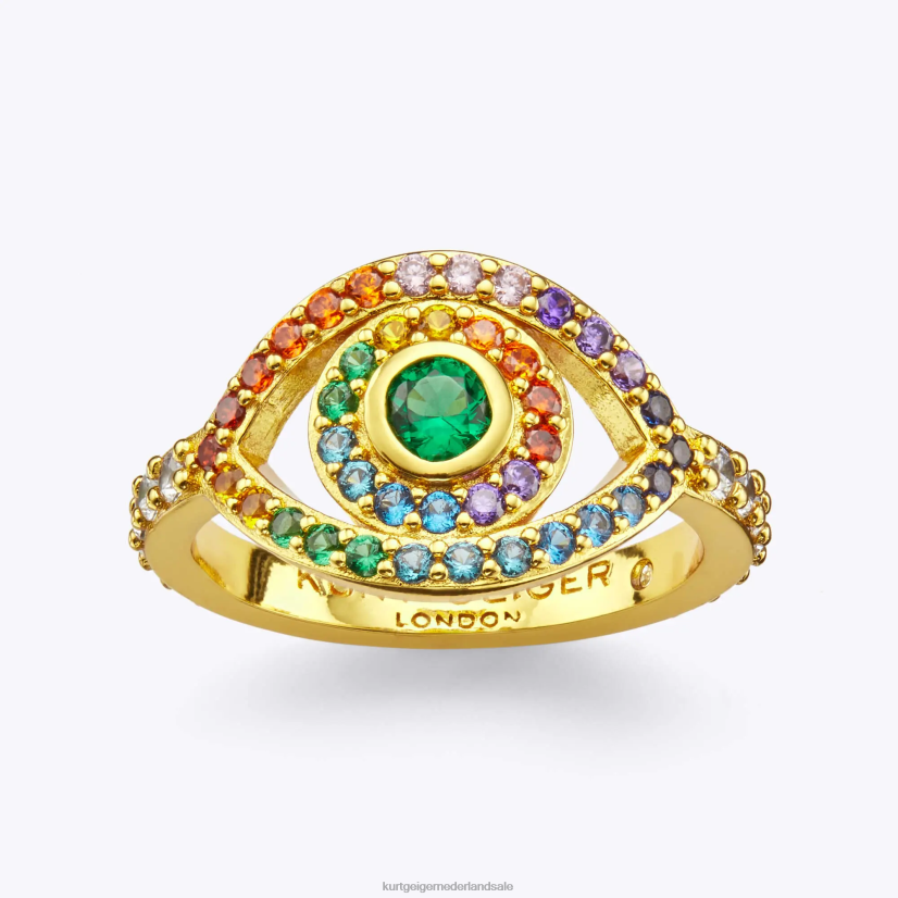 vrouwen Kurt Geiger N206R202 Londen boze oog solitaire ring meerdere/andere | accessoires