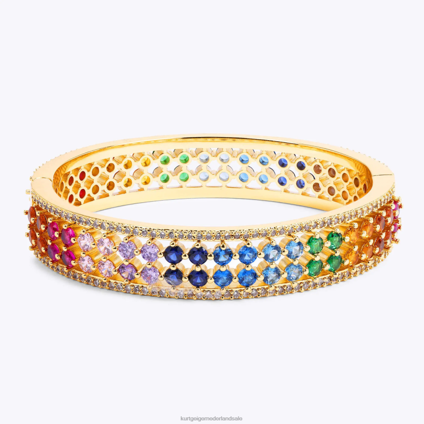 vrouwen Kurt Geiger N206R232 Londen regenboog mesh armband meerdere/andere | accessoires