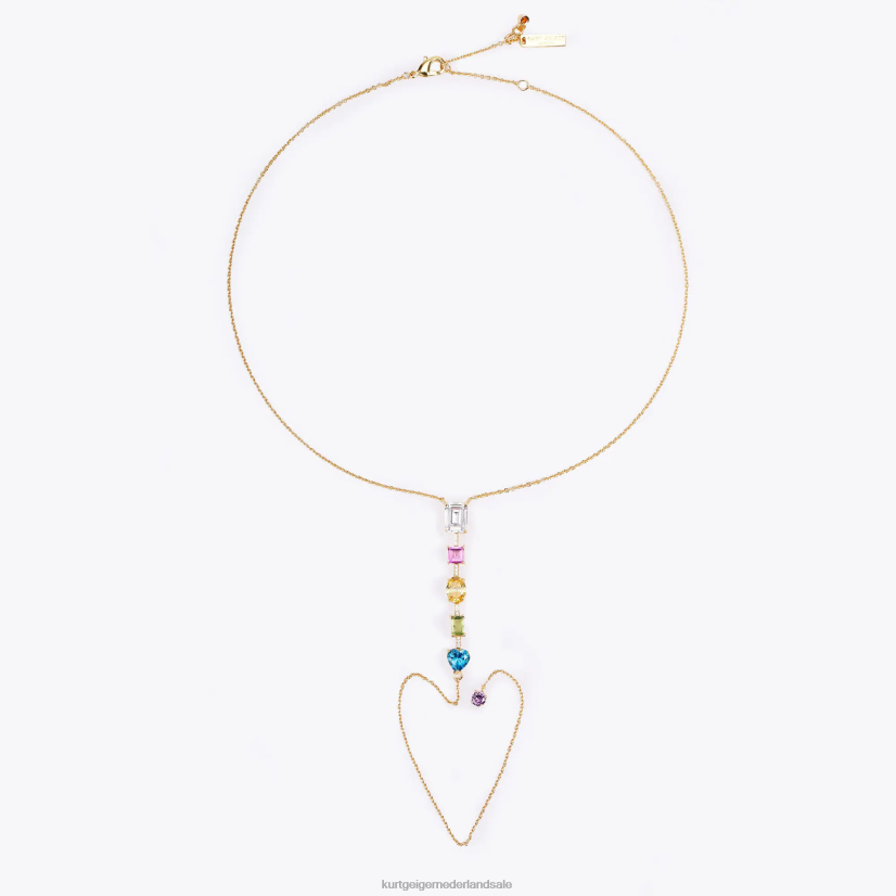 vrouwen Kurt Geiger N206R239 Londen regenboog mix ketting meerdere/andere | accessoires