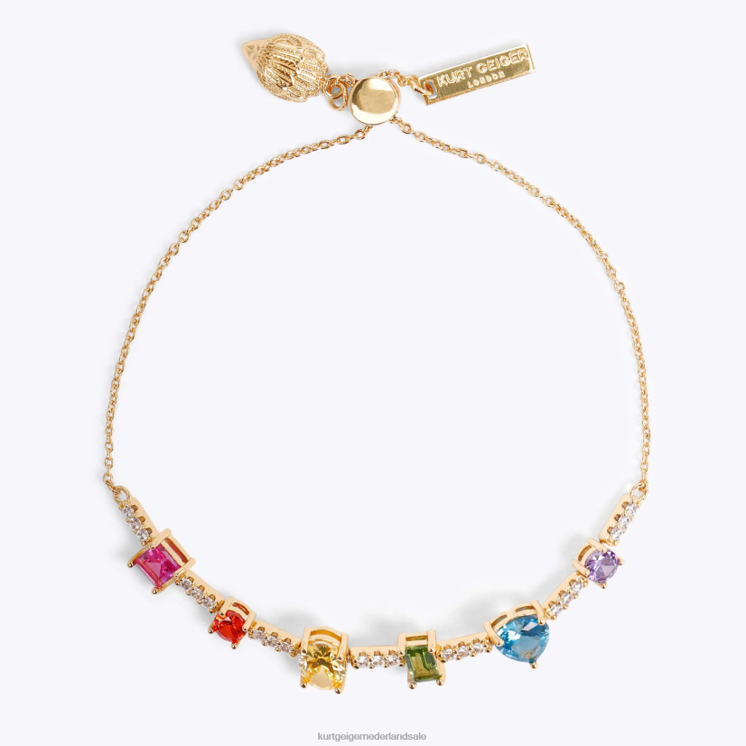 vrouwen Kurt Geiger N206R248 Londen regenboog mix armband meerdere/andere | accessoires