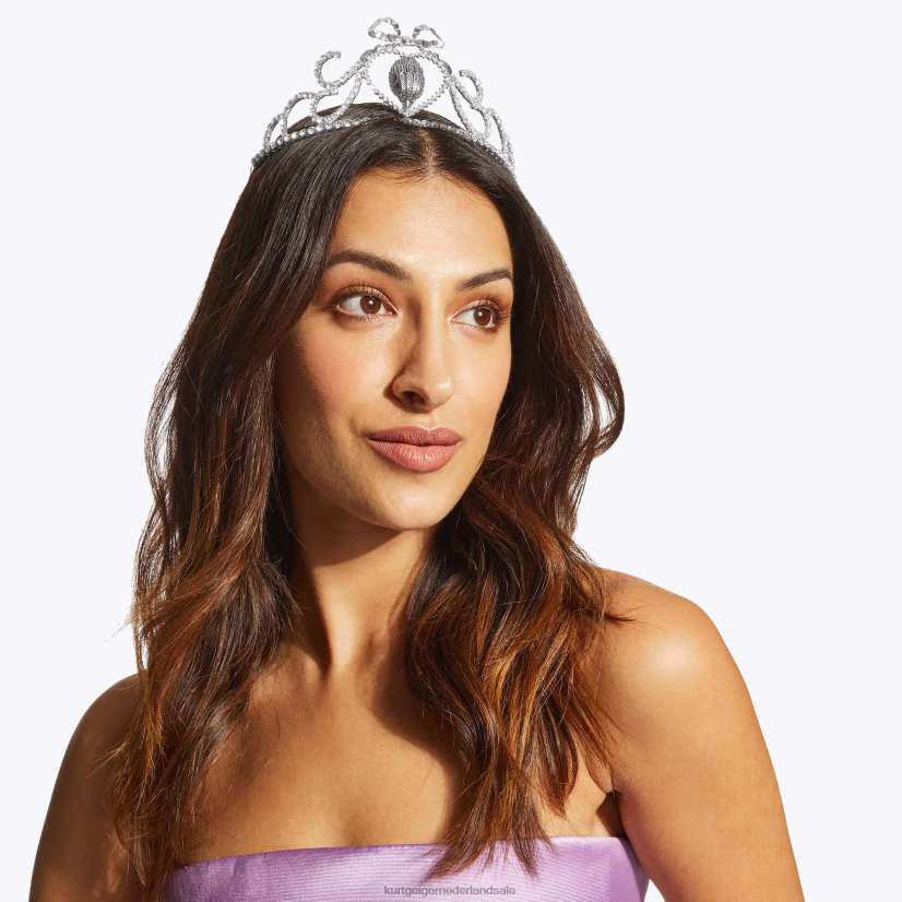 vrouwen Kurt Geiger N206R546 Londen Eagle tiara zilver | accessoires