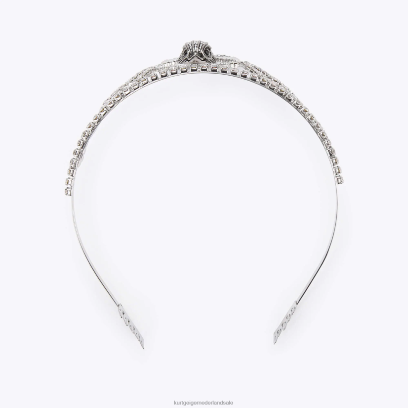 vrouwen Kurt Geiger N206R546 Londen Eagle tiara zilver | accessoires