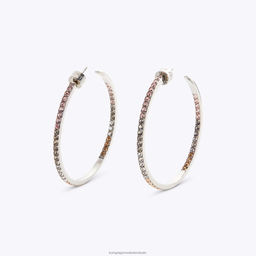 vrouwen Kurt Geiger N206R549 Londen regenboog hoepels metalen combinatie | accessoires