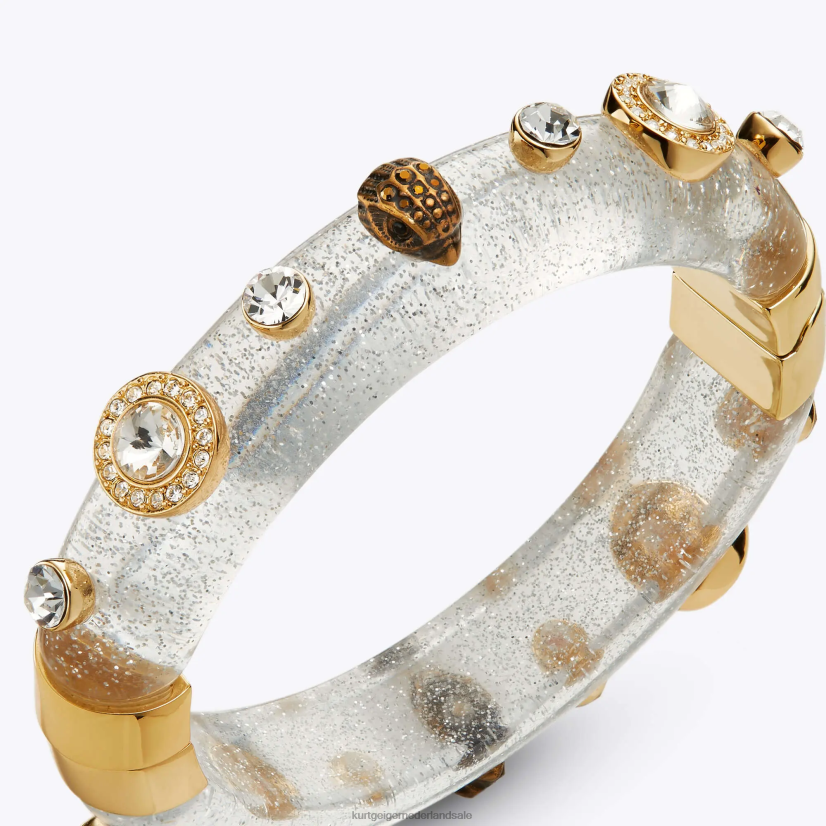 vrouwen Kurt Geiger N206R553 Londen glitterkristal armband zilver | accessoires