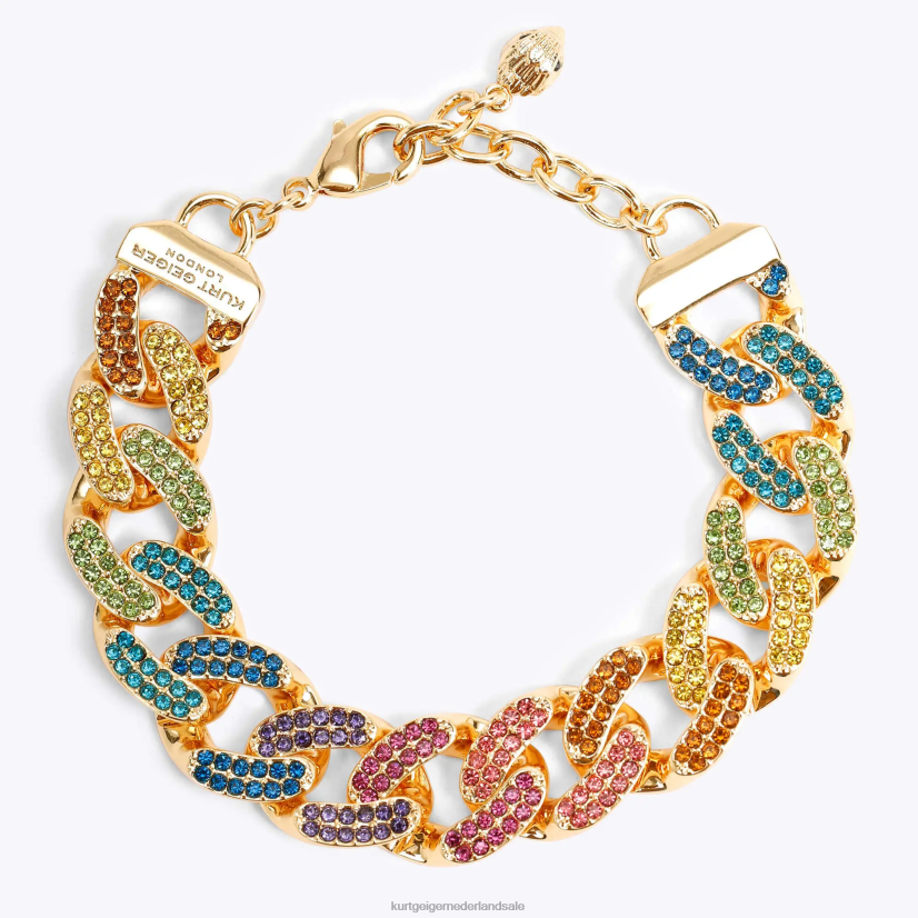 vrouwen Kurt Geiger N206R555 Londen regenboog kettingarmband meerdere/andere | accessoires