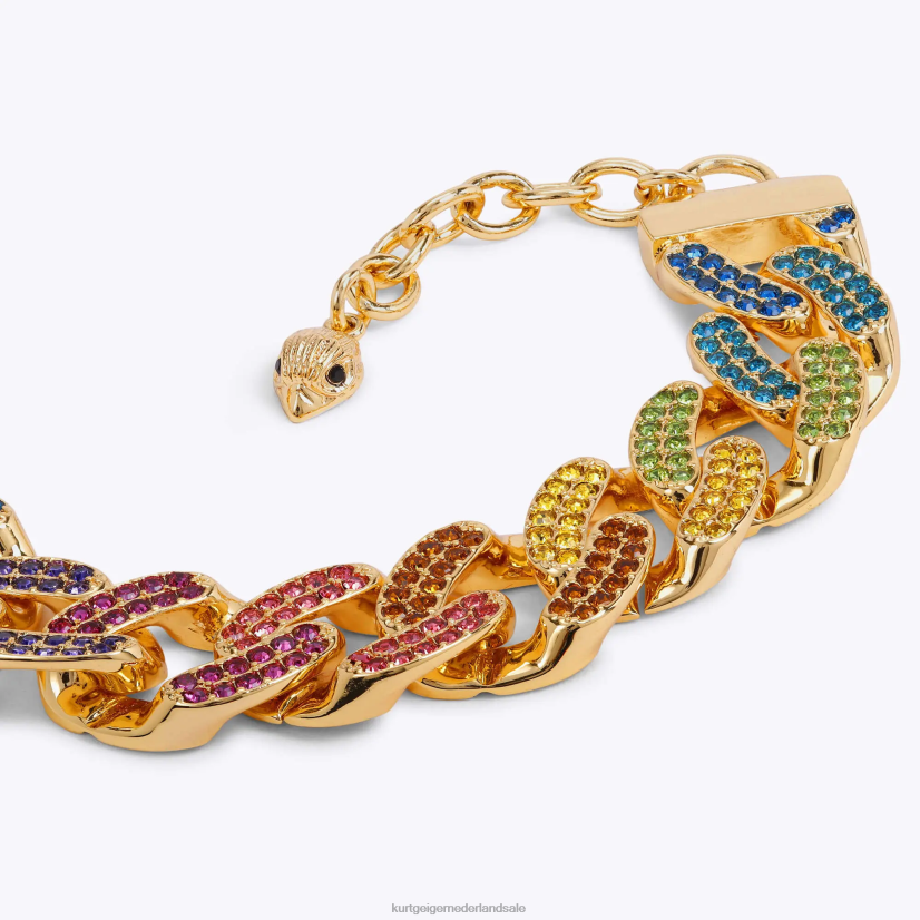 vrouwen Kurt Geiger N206R555 Londen regenboog kettingarmband meerdere/andere | accessoires