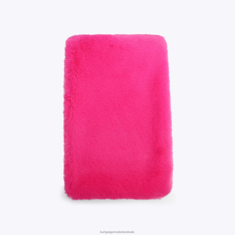 vrouwen Kurt Geiger N206R506 Londen Poppy sjaal fushia | accessoires