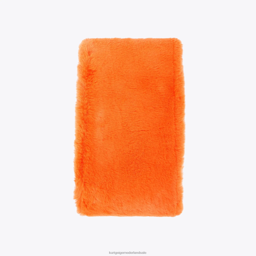 vrouwen Kurt Geiger N206R513 Londen Poppy sjaal oranje | accessoires