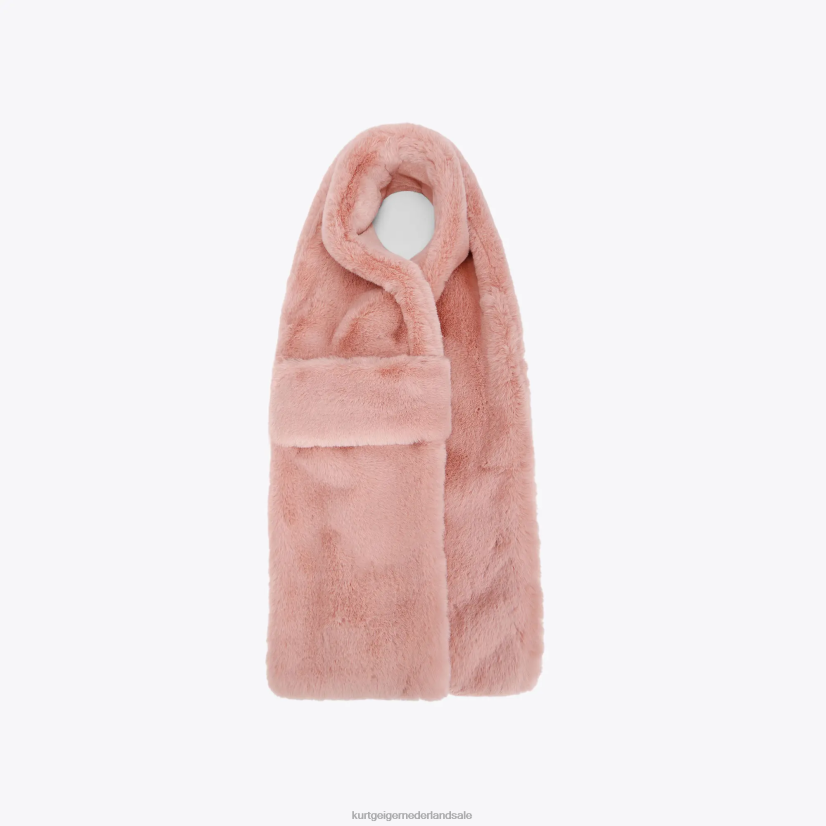 vrouwen Kurt Geiger N206R514 Londen Poppy sjaal roze | accessoires