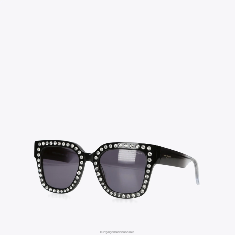 vrouwen Kurt Geiger N206R478 Londen juweel zonnebril zwart anders | accessoires