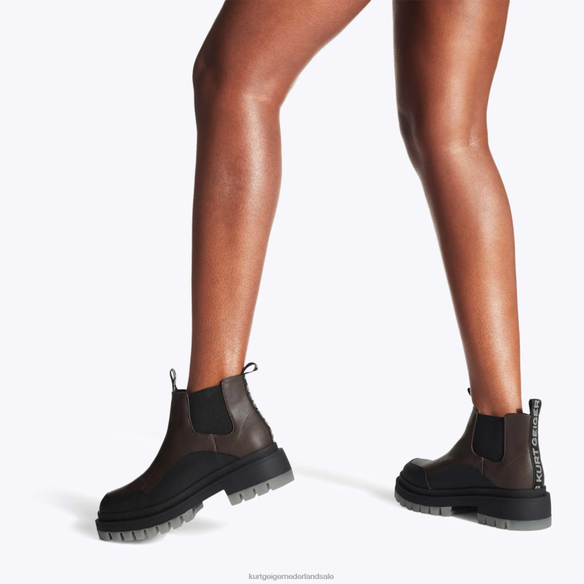 vrouwen Kurt Geiger N206R374 londen tracker chelsea bruin | schoenen