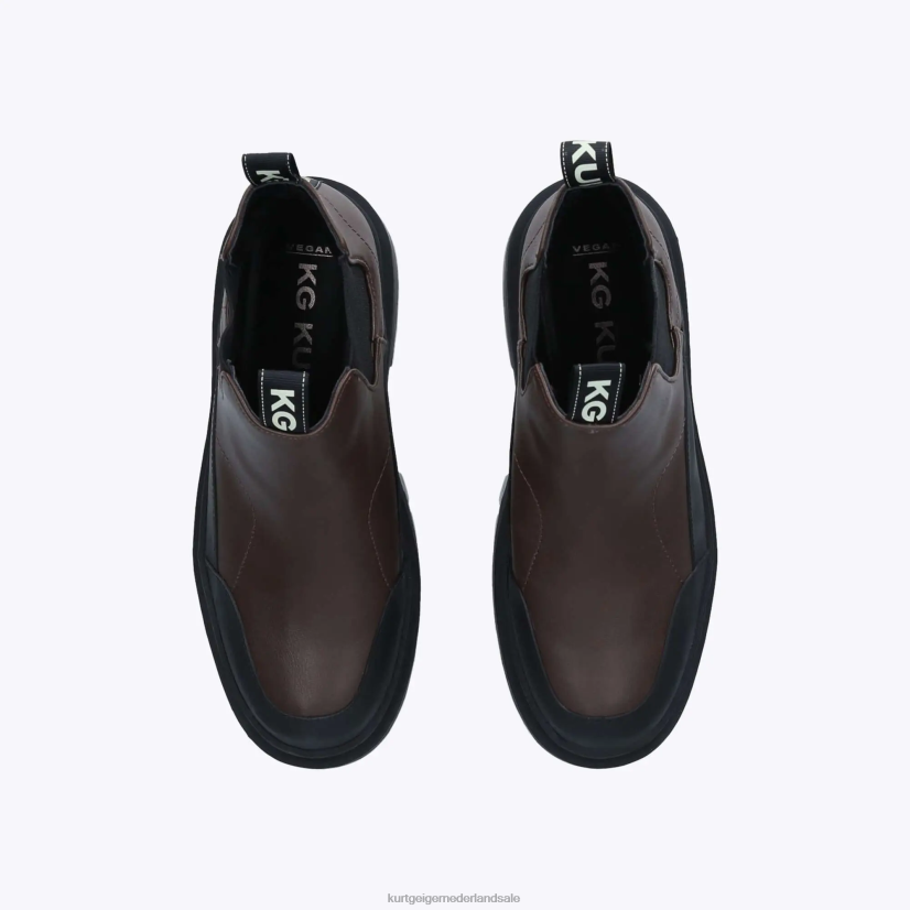 vrouwen Kurt Geiger N206R374 londen tracker chelsea bruin | schoenen