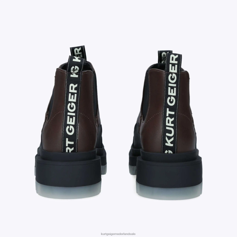 vrouwen Kurt Geiger N206R374 londen tracker chelsea bruin | schoenen