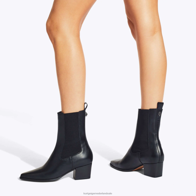 vrouwen Kurt Geiger N206R396 Londense ster Chelsea zwart | schoenen