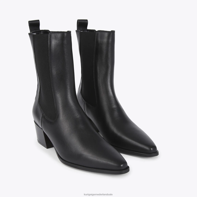 vrouwen Kurt Geiger N206R396 Londense ster Chelsea zwart | schoenen