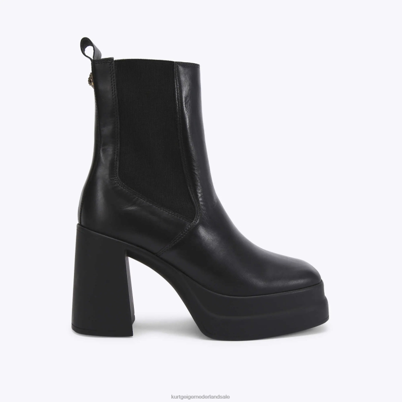 vrouwen Kurt Geiger N206R661 Londen stampte Chelsea zwart | schoenen