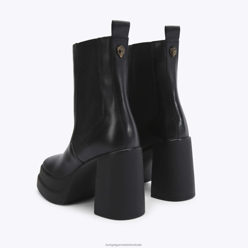 vrouwen Kurt Geiger N206R661 Londen stampte Chelsea zwart | schoenen