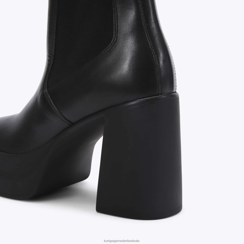 vrouwen Kurt Geiger N206R661 Londen stampte Chelsea zwart | schoenen