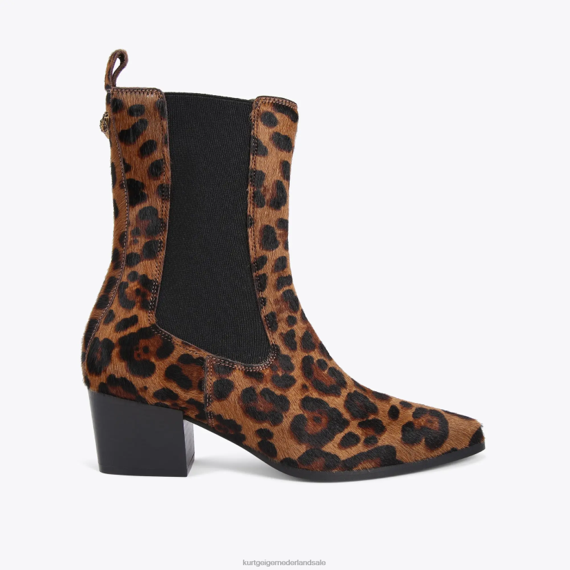 vrouwen Kurt Geiger N206R663 Londense ster Chelsea midden bruin | schoenen