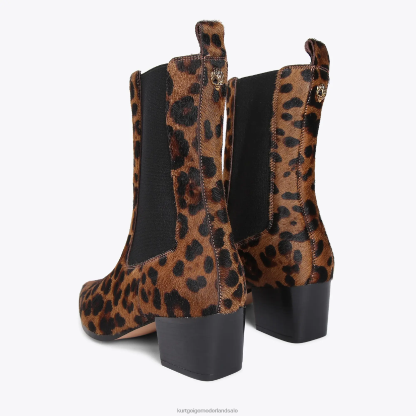 vrouwen Kurt Geiger N206R663 Londense ster Chelsea midden bruin | schoenen