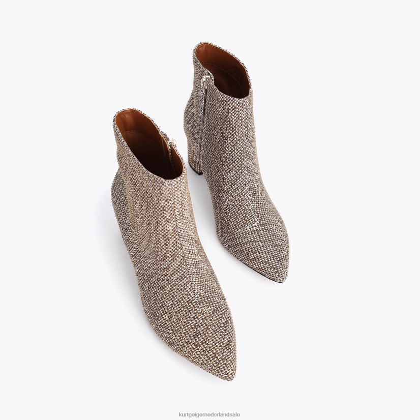 vrouwen Kurt Geiger N206R306 Londen burlington enkellaarsjes beige | schoenen