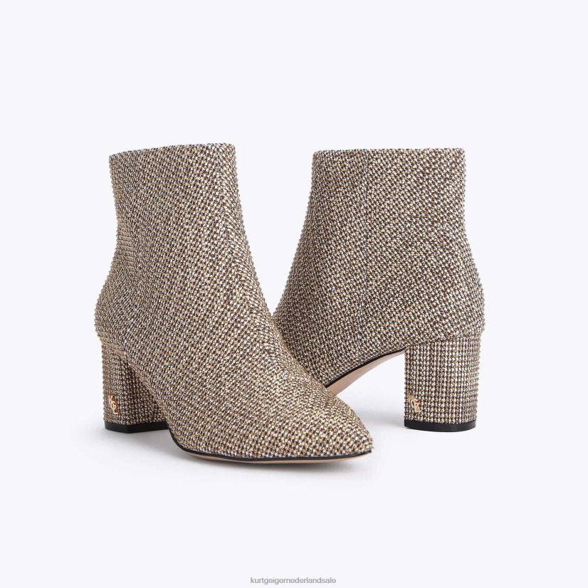 vrouwen Kurt Geiger N206R306 Londen burlington enkellaarsjes beige | schoenen