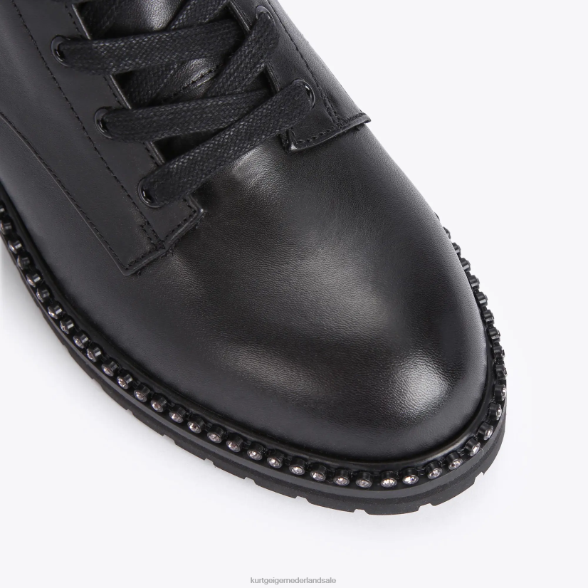 vrouwen Kurt Geiger N206R310 Londen stoep zwarte combinatie | schoenen