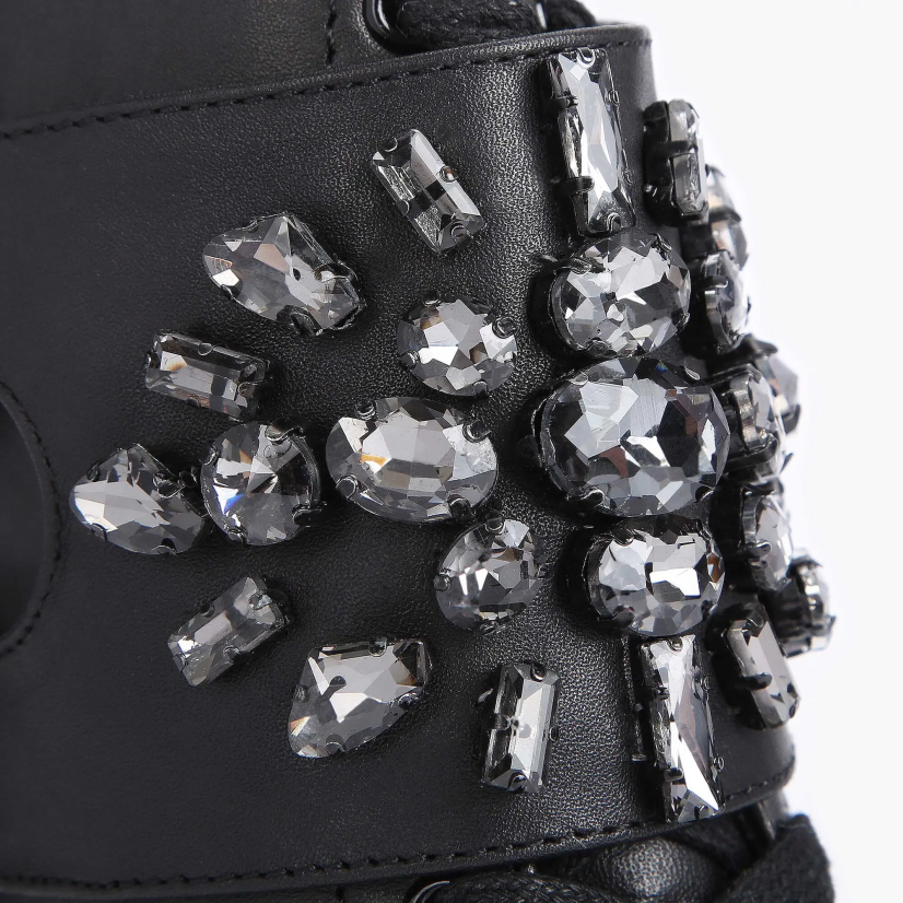 vrouwen Kurt Geiger N206R310 Londen stoep zwarte combinatie | schoenen