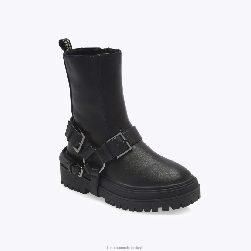 vrouwen Kurt Geiger N206R375 Londen loopvlak harnas zwart | schoenen