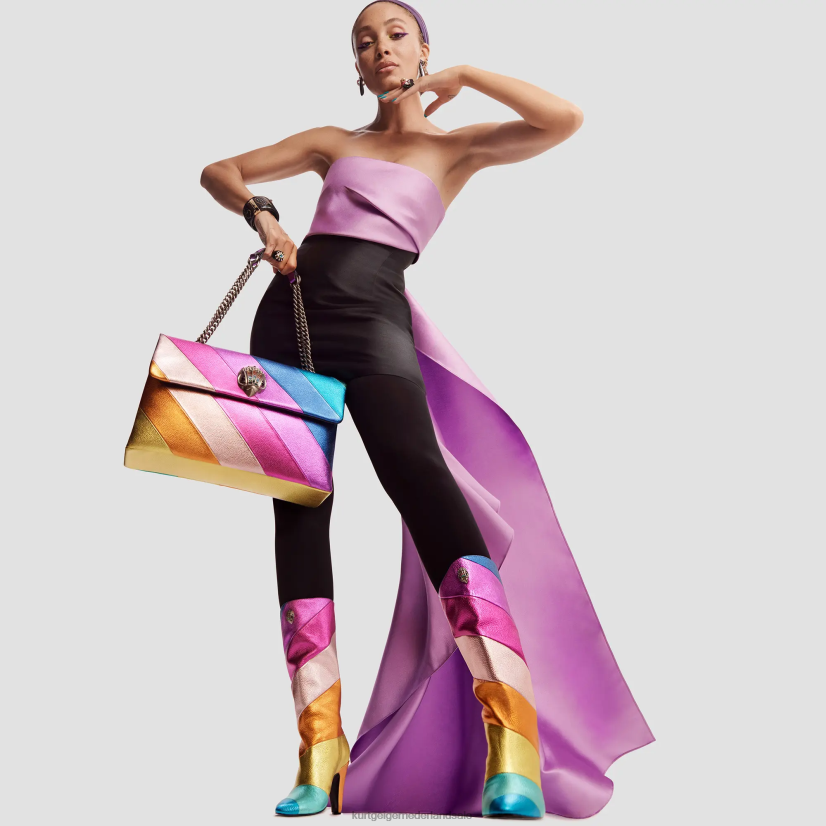 vrouwen Kurt Geiger N206R145 London Rainbow Kensington-laars meerdere/andere | schoenen