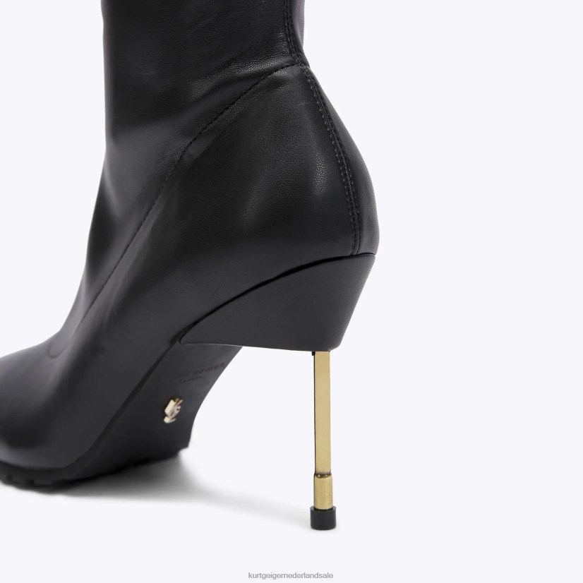 vrouwen Kurt Geiger N206R265 Londense barbican over de knie zwart | schoenen