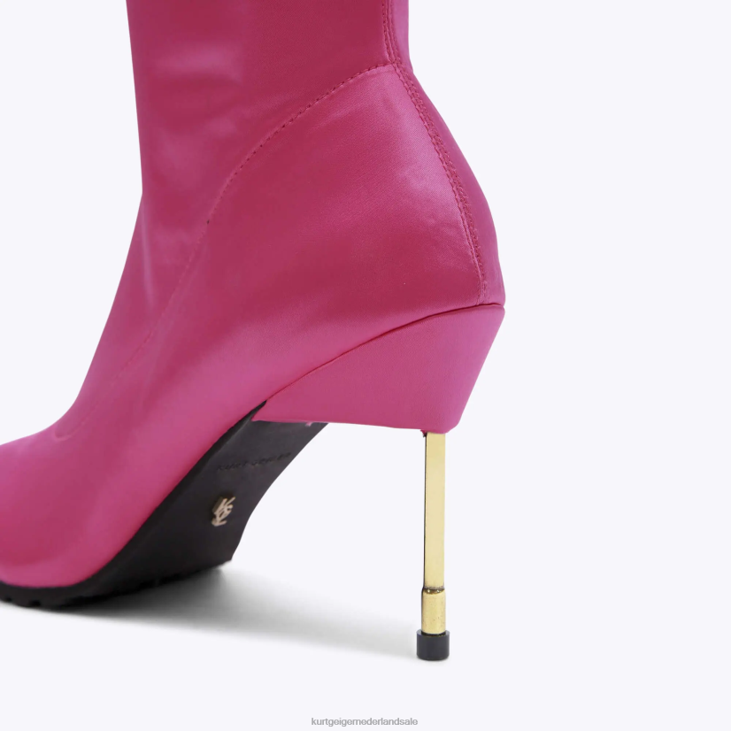vrouwen Kurt Geiger N206R413 Londense barbican over de knie fushia | schoenen