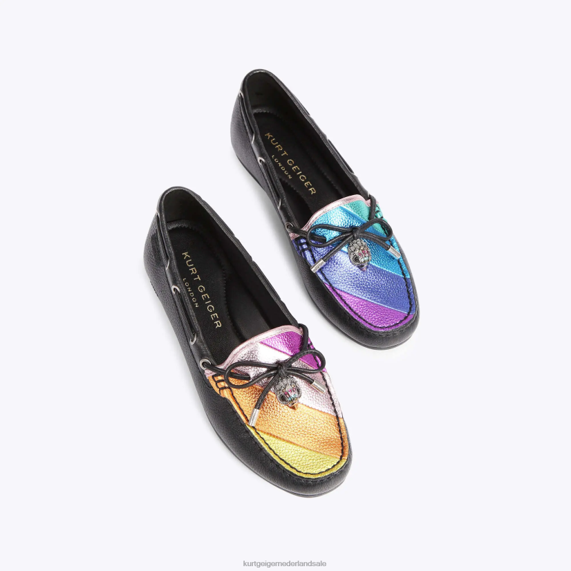 vrouwen Kurt Geiger N206R227 Londen Eagle mocassin zwart anders | schoenen