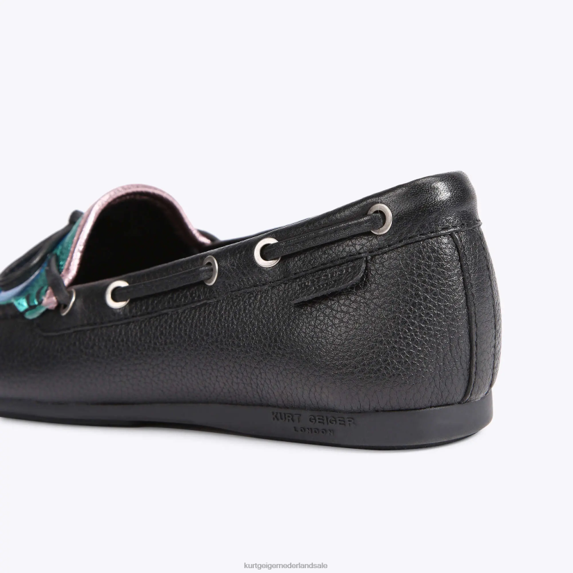 vrouwen Kurt Geiger N206R227 Londen Eagle mocassin zwart anders | schoenen