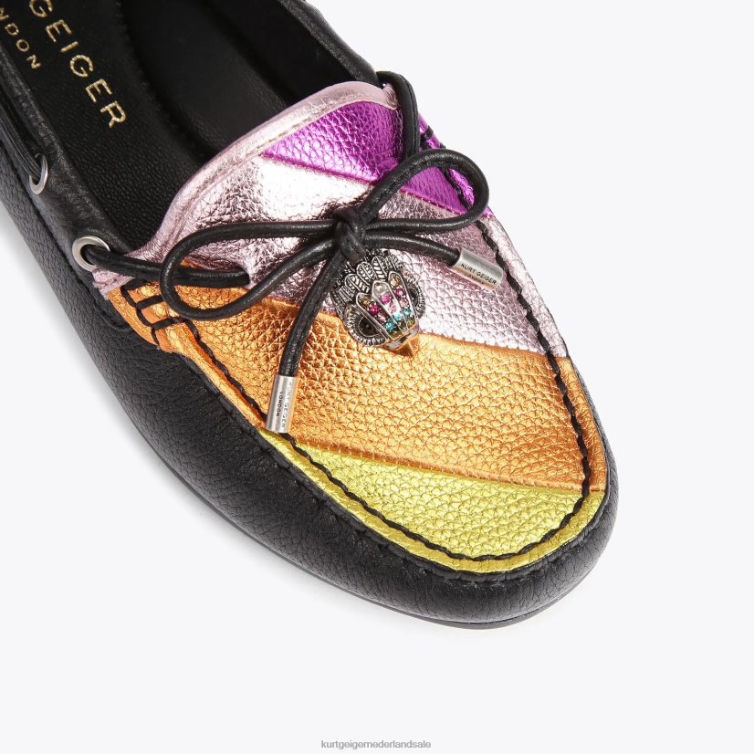 vrouwen Kurt Geiger N206R227 Londen Eagle mocassin zwart anders | schoenen