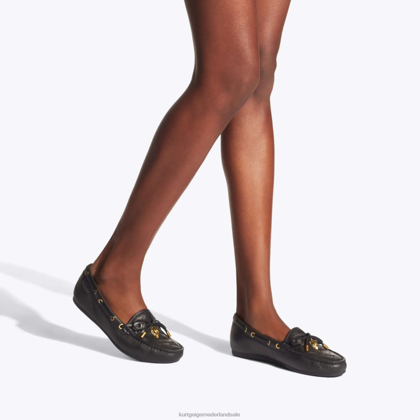 vrouwen Kurt Geiger N206R355 Londen Eagle mocassin zwart | schoenen