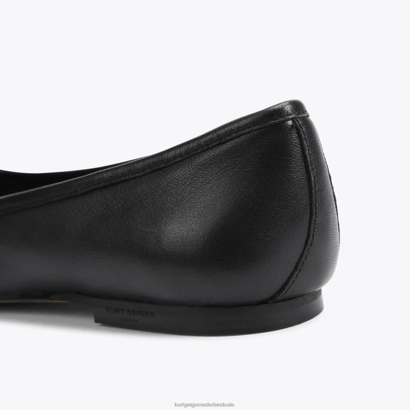 vrouwen Kurt Geiger N206R356 Londen Eagle-ballerina zwart | schoenen