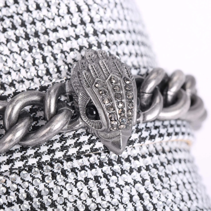 vrouwen Kurt Geiger N206R362 Londen Chelsea muilezel zilver | schoenen