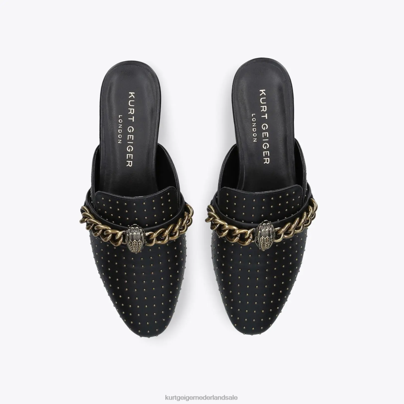 vrouwen Kurt Geiger N206R363 Londen Chelsea muilezel zwart | schoenen