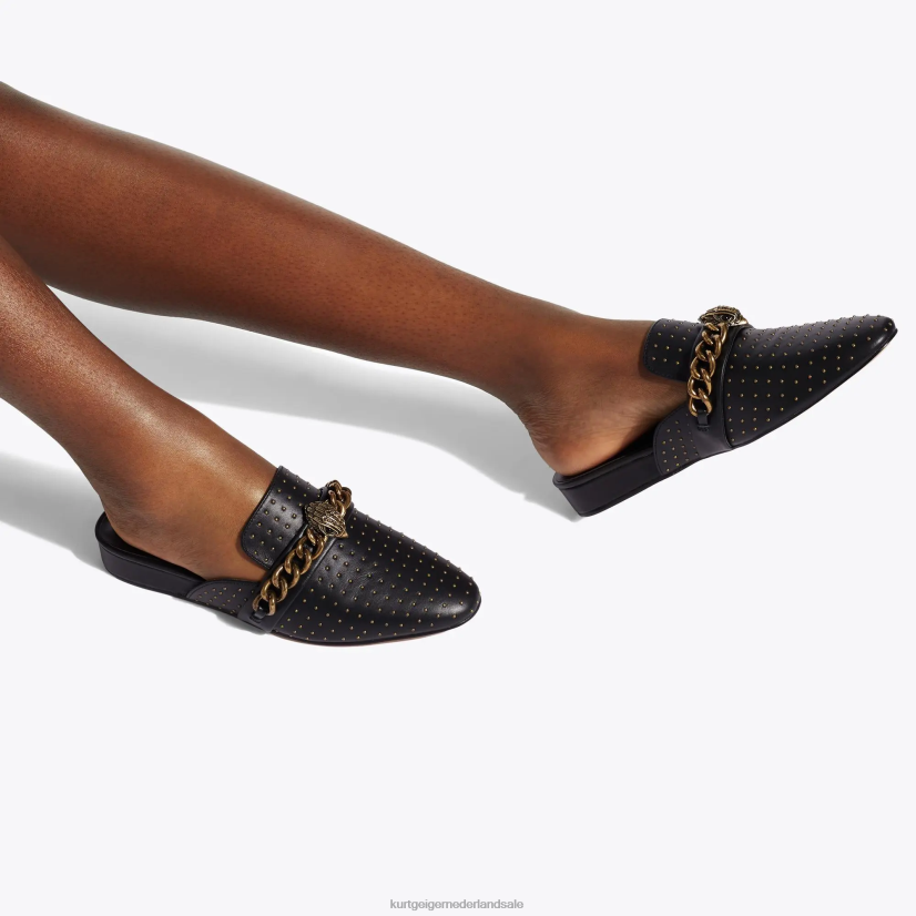 vrouwen Kurt Geiger N206R363 Londen Chelsea muilezel zwart | schoenen